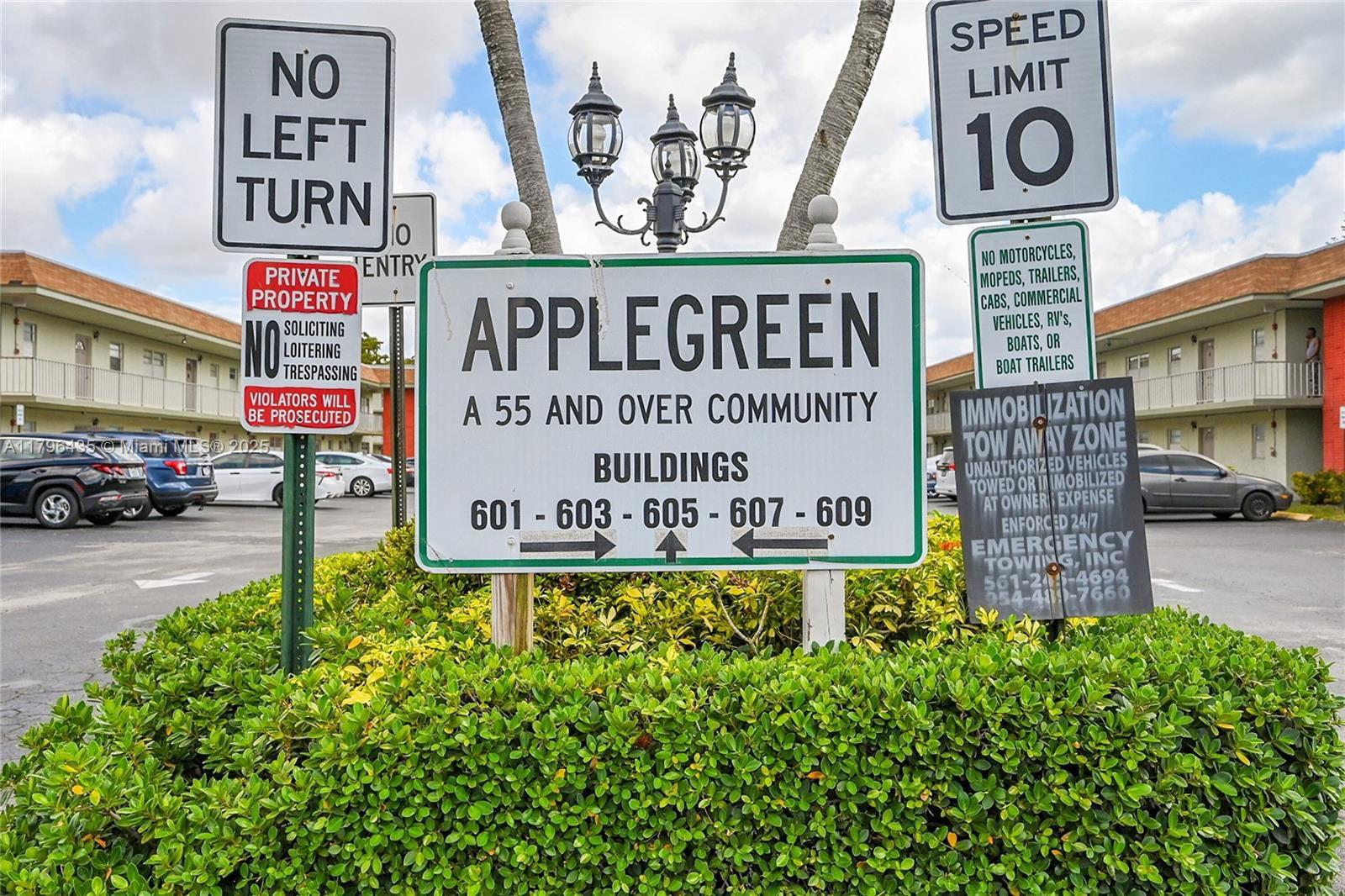 Real estate property located at 607 State Road 7 #1E, Broward, Applegreen Condo Apts 1, Margate, FL