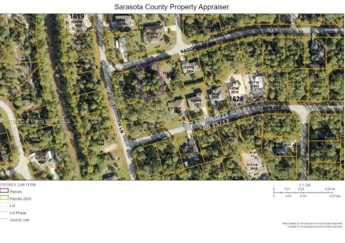 Real estate property located at TBD NAGORSKY AVENUE, Sarasota, Port Charlotte, North Port, FL