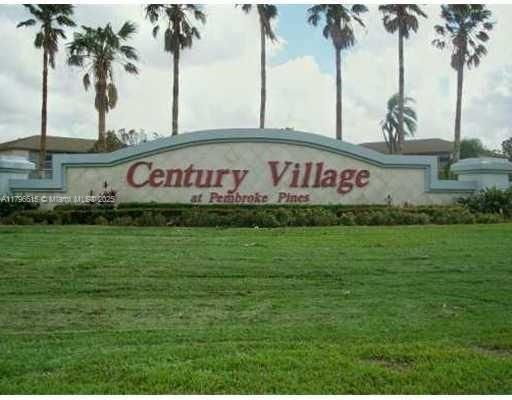 Real estate property located at 12750 15th St #411D, Broward, Garfield @ Century Village, Pembroke Pines, FL