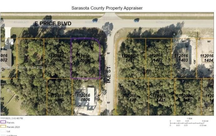 Real estate property located at TBD IKE ST, Charlotte, Port Charlotte, Port Charlotte, FL