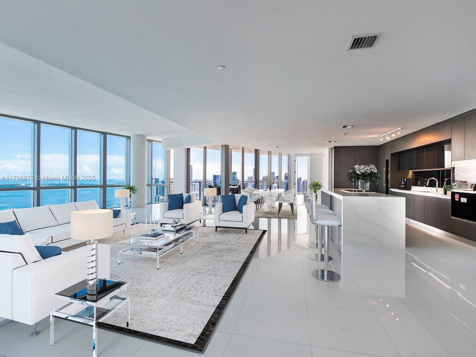 Real estate property located at 851 1st Ave PH5011, Miami-dade, Paramount Miami Worldcent, Miami, FL