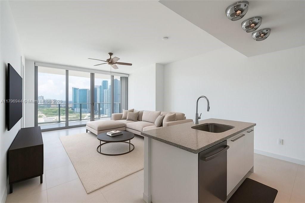 Real estate property located at 888 Biscayne Blvd #2103, Miami-dade, Marinablue Condo, Miami, FL