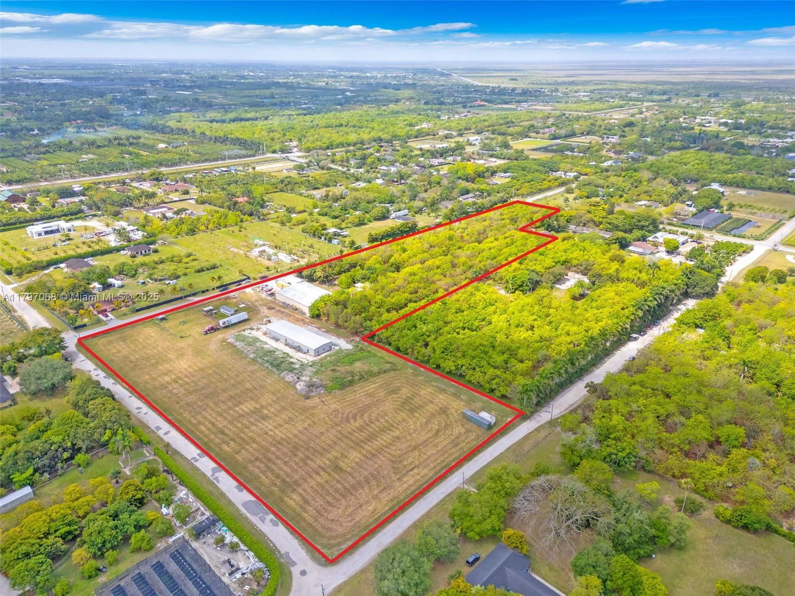 Real estate property located at 19700 188th St, Miami-dade, Redland Agri 11.71 Acres, Miami, FL