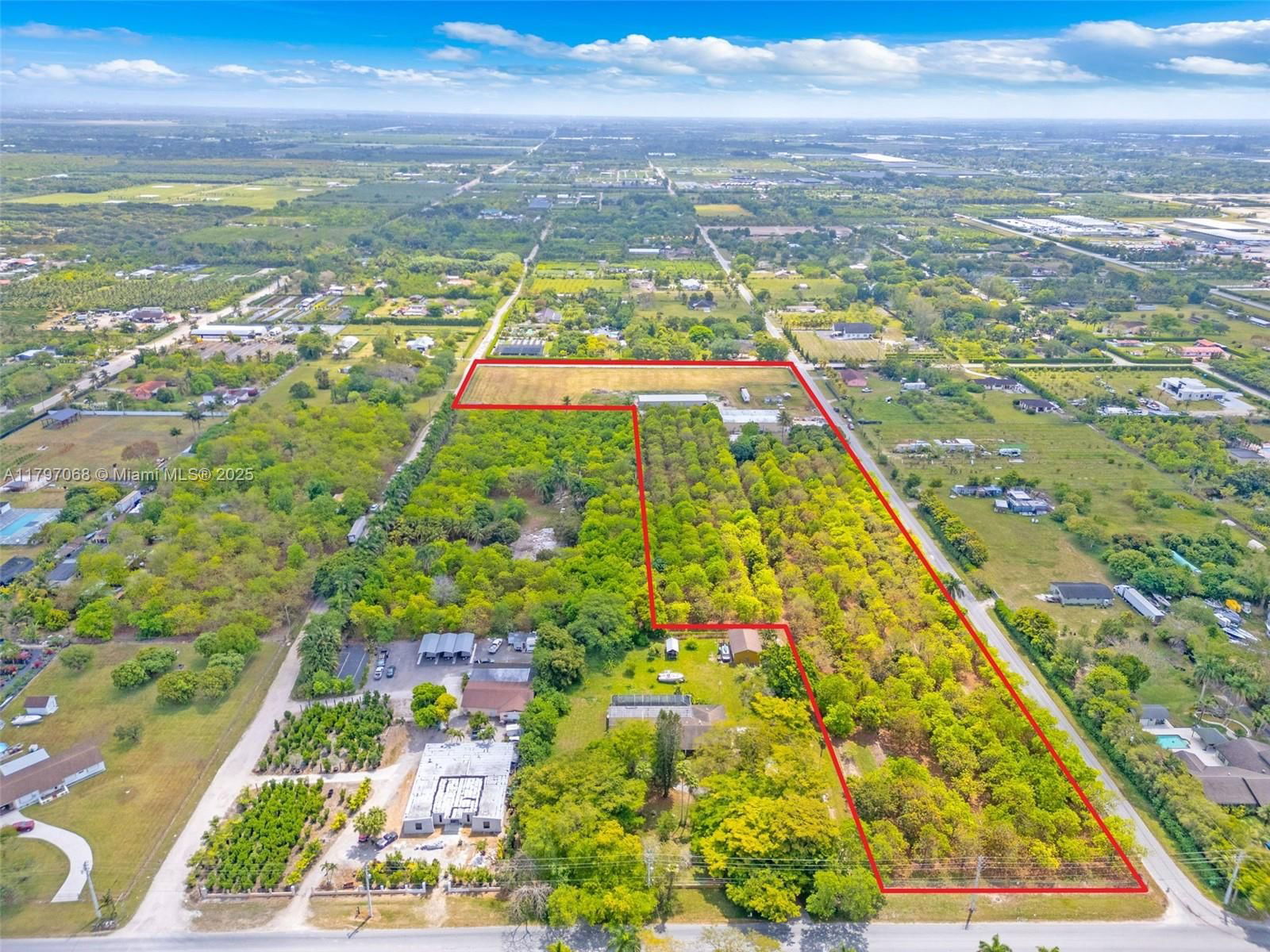 Real estate property located at 19700 188th St, Miami-dade, Redland Agri 11.71 Acres, Miami, FL