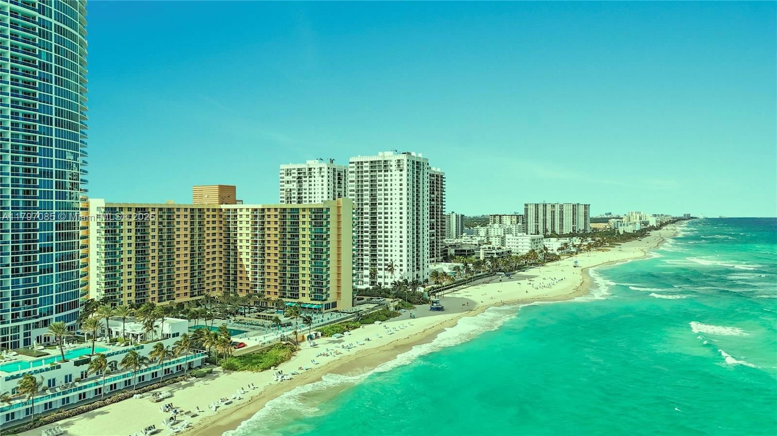 Real estate property located at 2501 Ocean Dr #1614, Broward, Wave Condo, Hollywood, FL