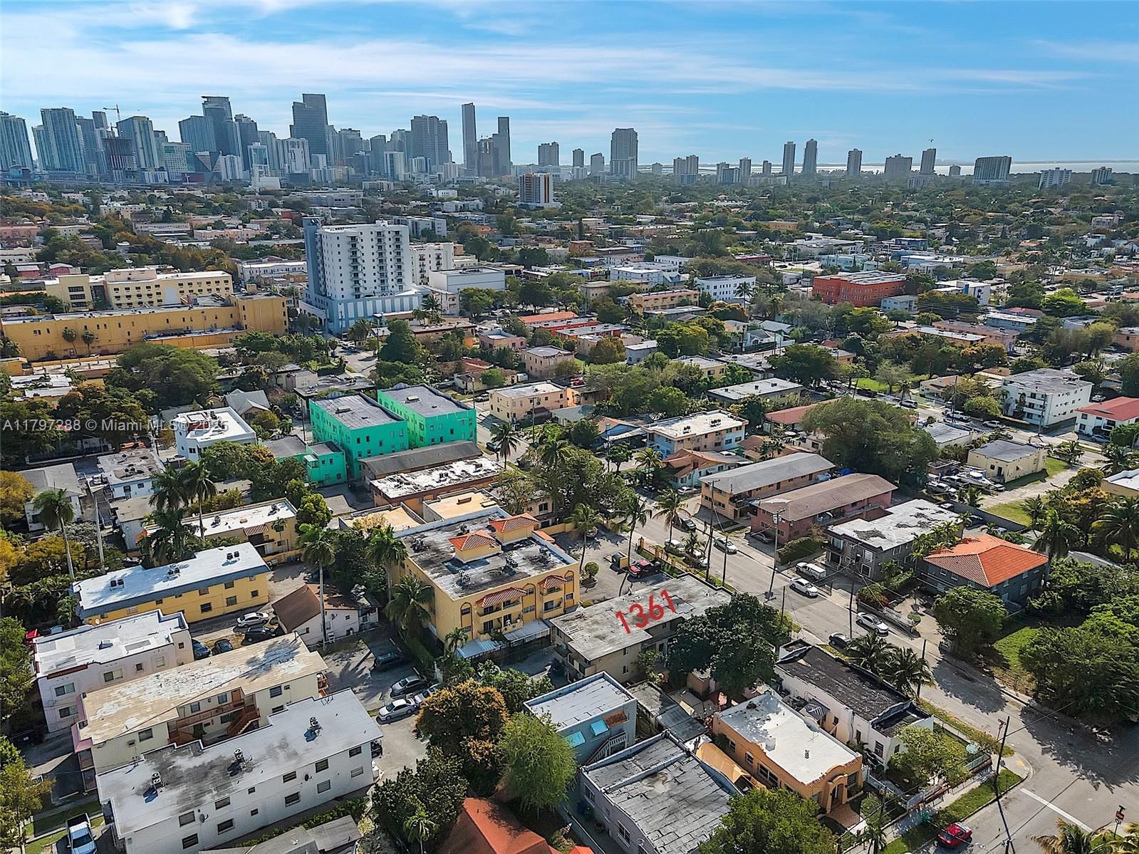 Real estate property located at 1361 4th St, Miami-dade, Miami, FL