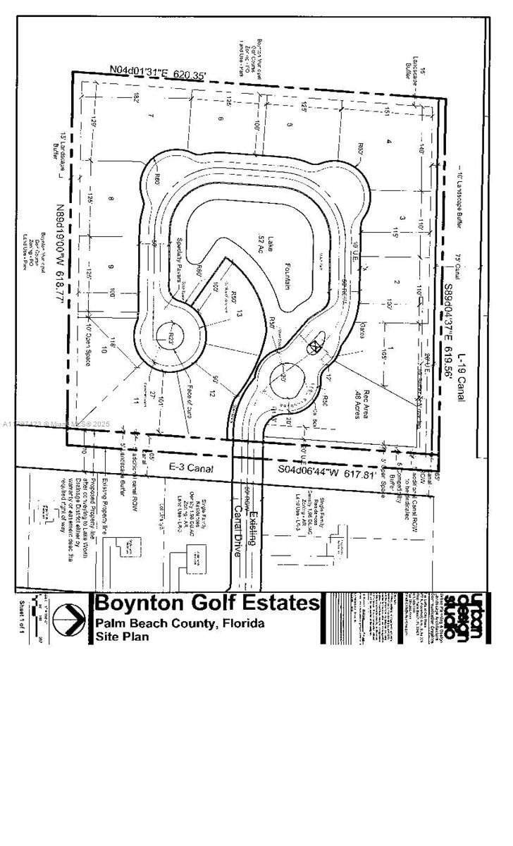 Real estate property located at 6000 Canal Drive, Palm Beach, Palm Beach 4590; 4600; 4610; 4620, Lake Worth, FL