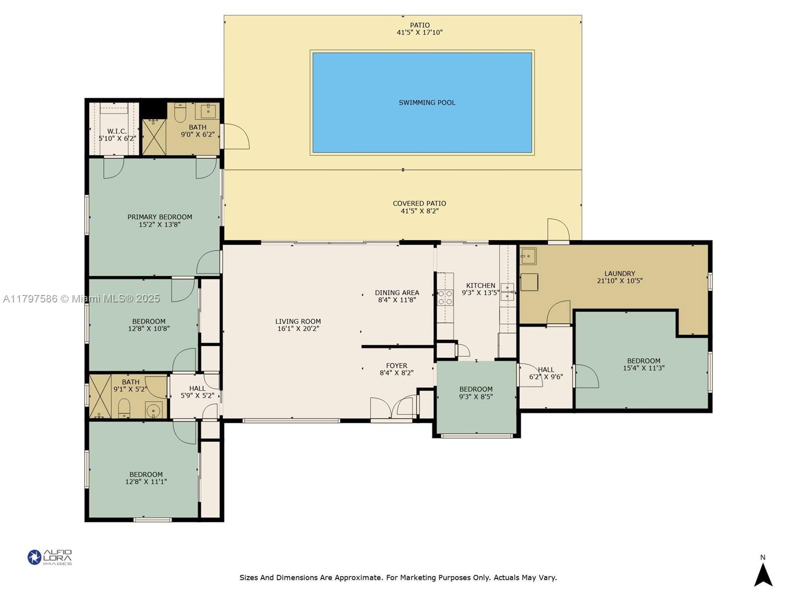 Real estate property located at 8700 87th Ave, Miami-dade, Snapper Creek Park Unit N, Miami, FL