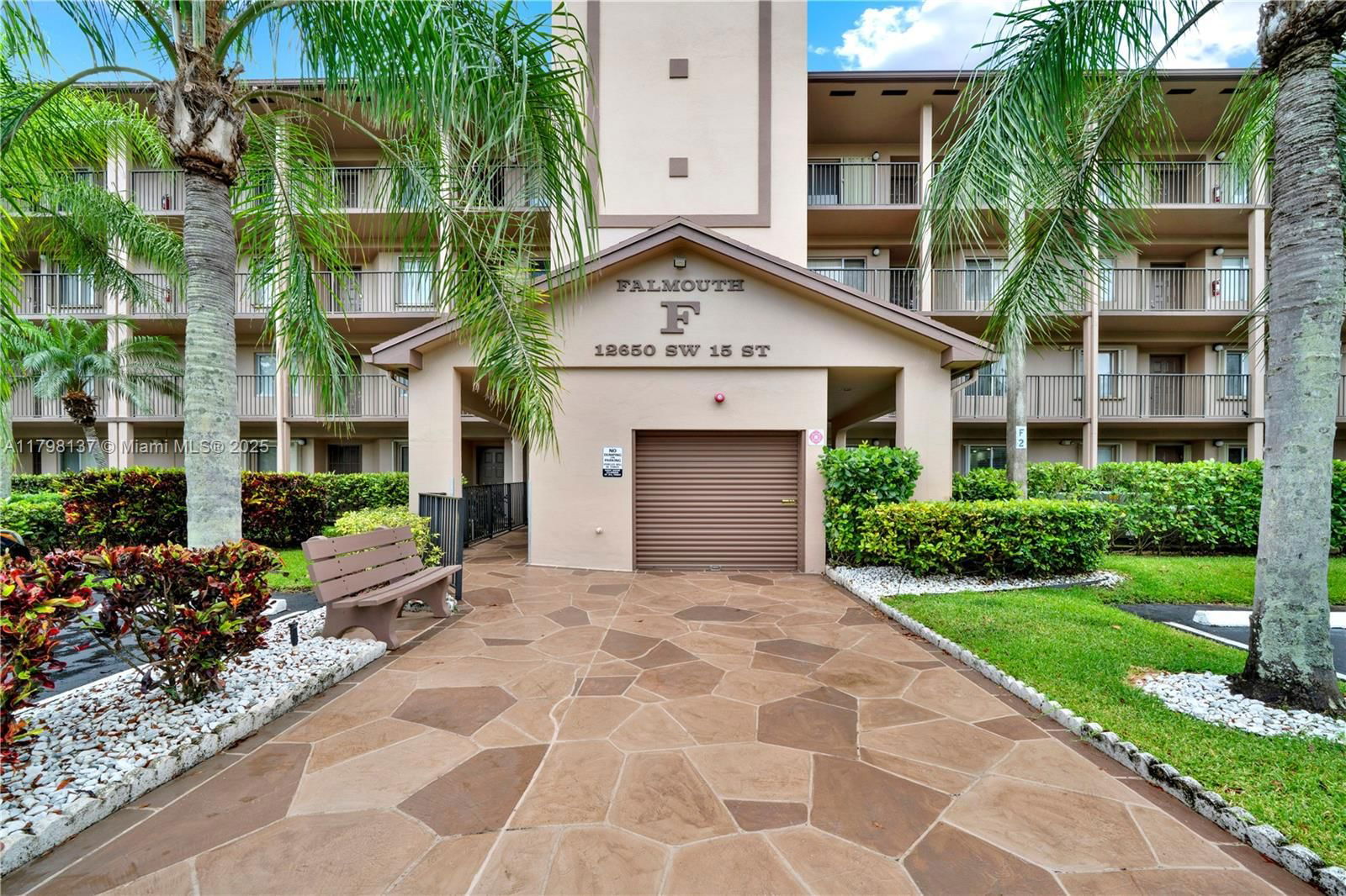 Real estate property located at 12650 15th St #108F, Broward, Falmouth At Century Villa, Pembroke Pines, FL