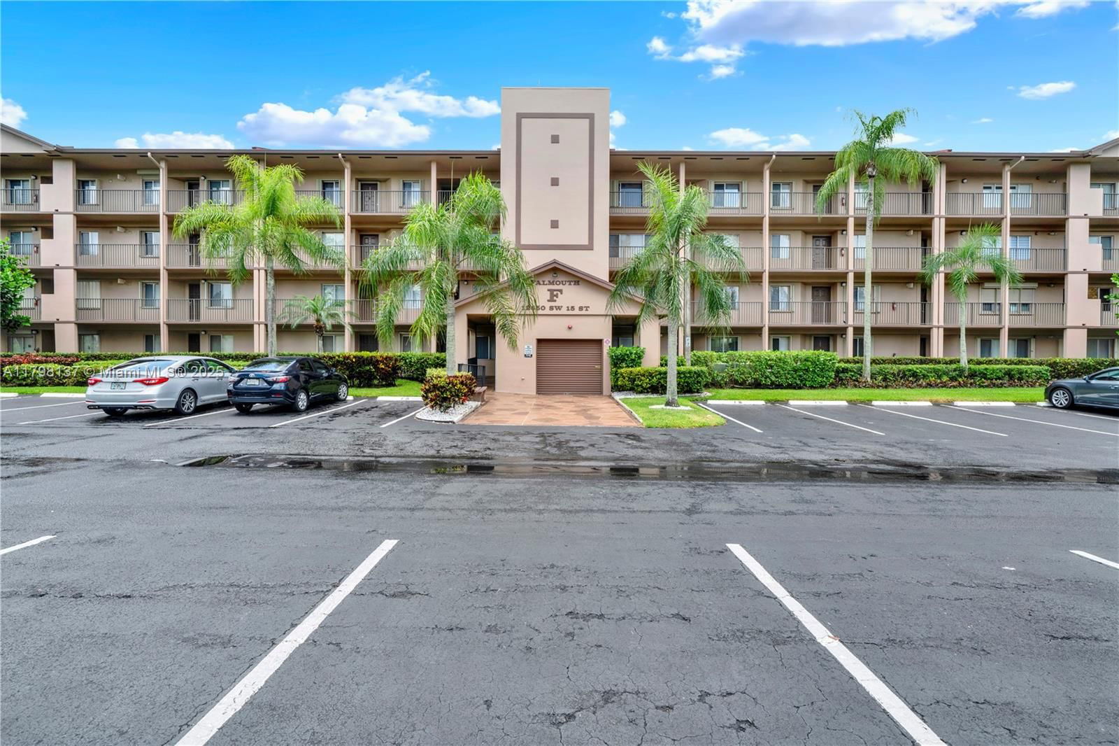 Real estate property located at 12650 15th St #108F, Broward, Falmouth At Century Villa, Pembroke Pines, FL