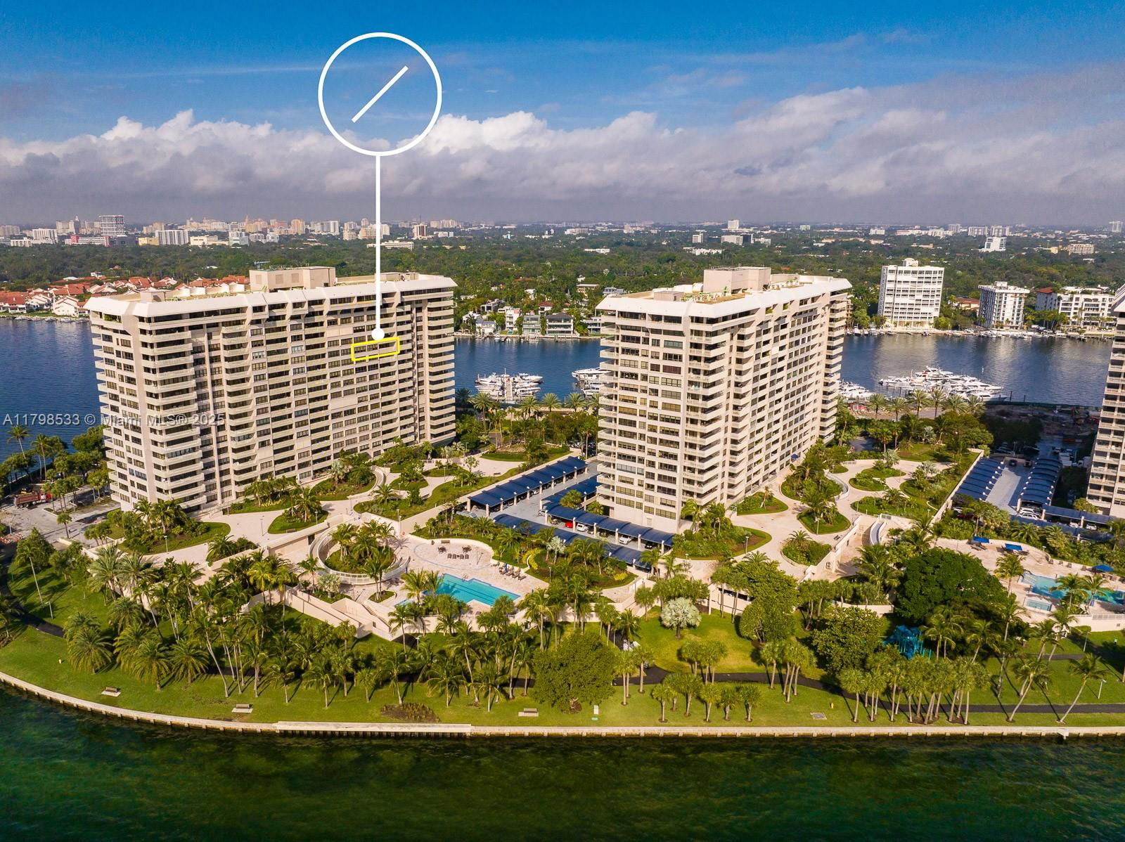 Real estate property located at 1 Grove Isle Dr A1207, Miami-dade, Grove Isle Condo, Coconut Grove, FL