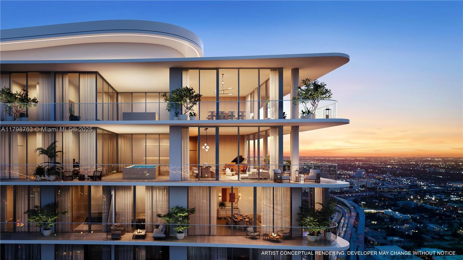 Real estate property located at 175 10 Street #44B, Miami-dade, Jem Private Residences, Miami, FL