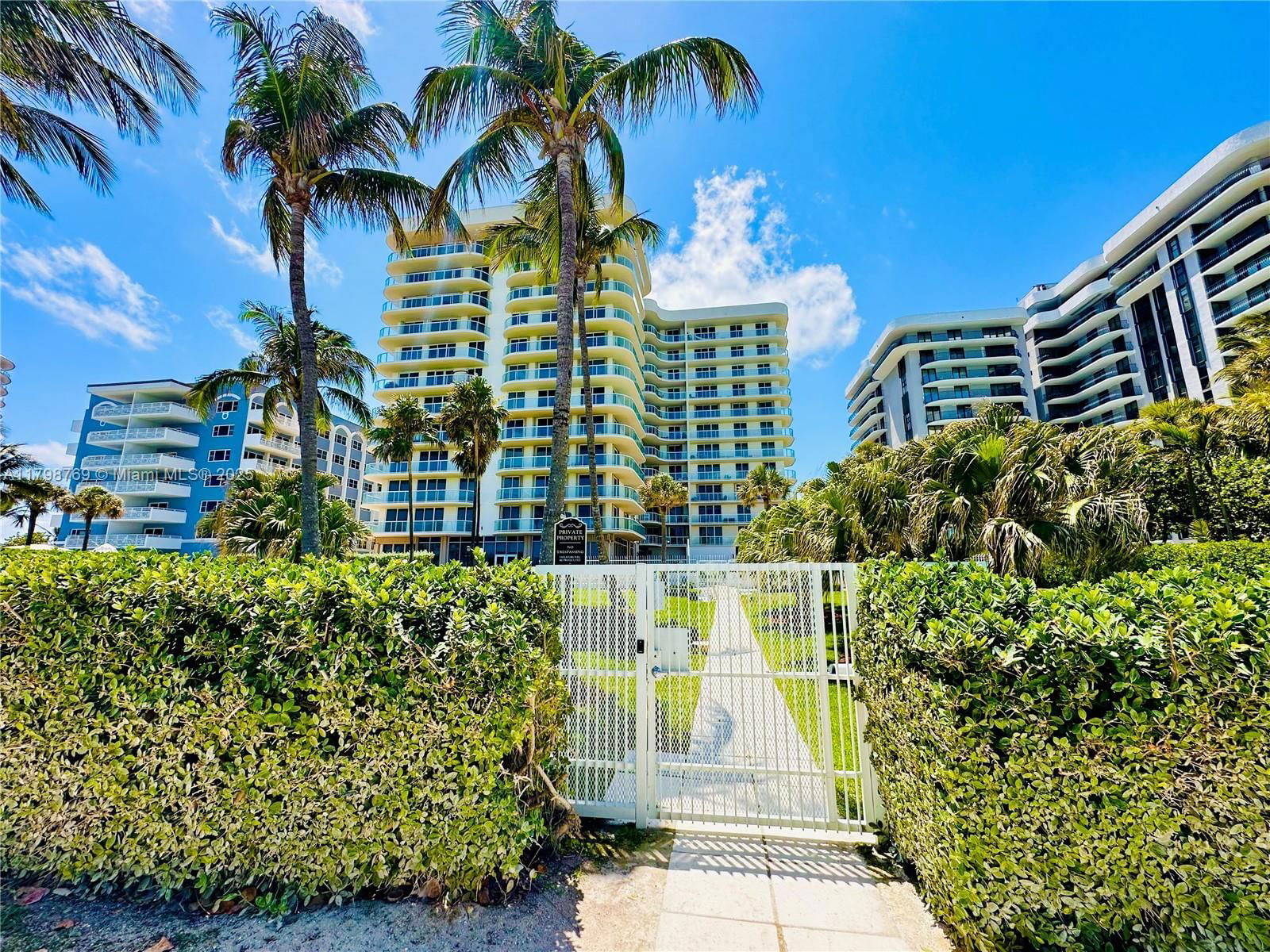 Real estate property located at 8855 Collins Ave #7H, Miami-dade, Champlain Towers East Con, Surfside, FL