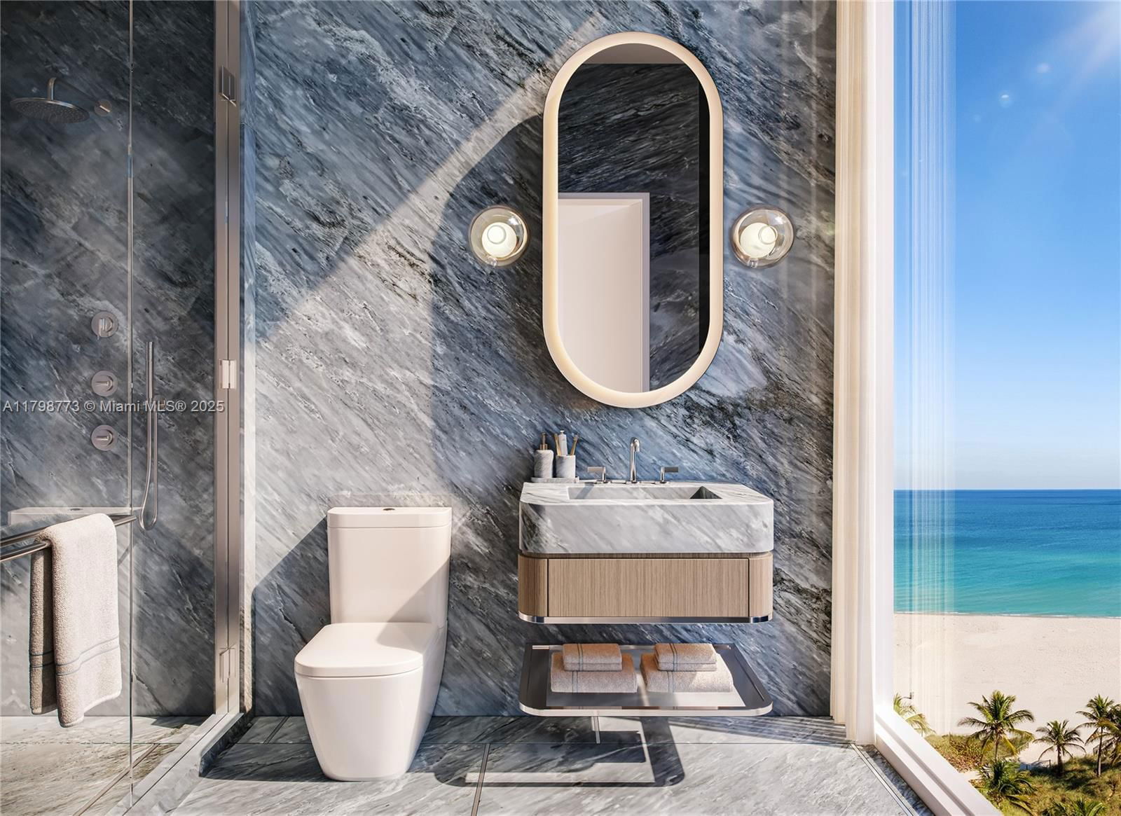 Real estate property located at 1671 Collins Ave #15A, Miami-dade, Ritz-carlton South Beach, Miami Beach, FL