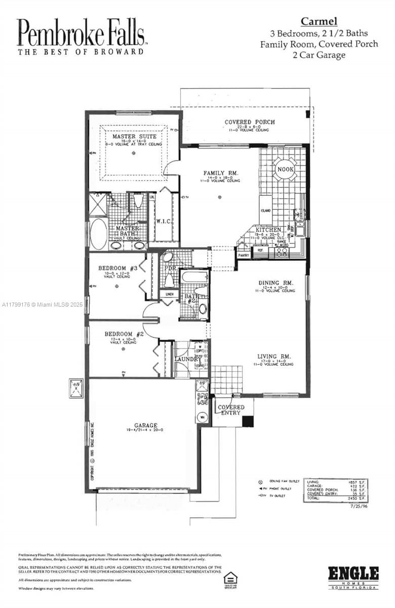 Real estate property located at 14284 18th Mnr, Broward, Pembroke Falls Phase 7, Pembroke Pines, FL