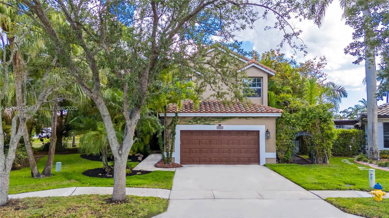 Real estate property located at 18442 12th St, Broward, Chapel Lake Estates, Pembroke Pines, FL