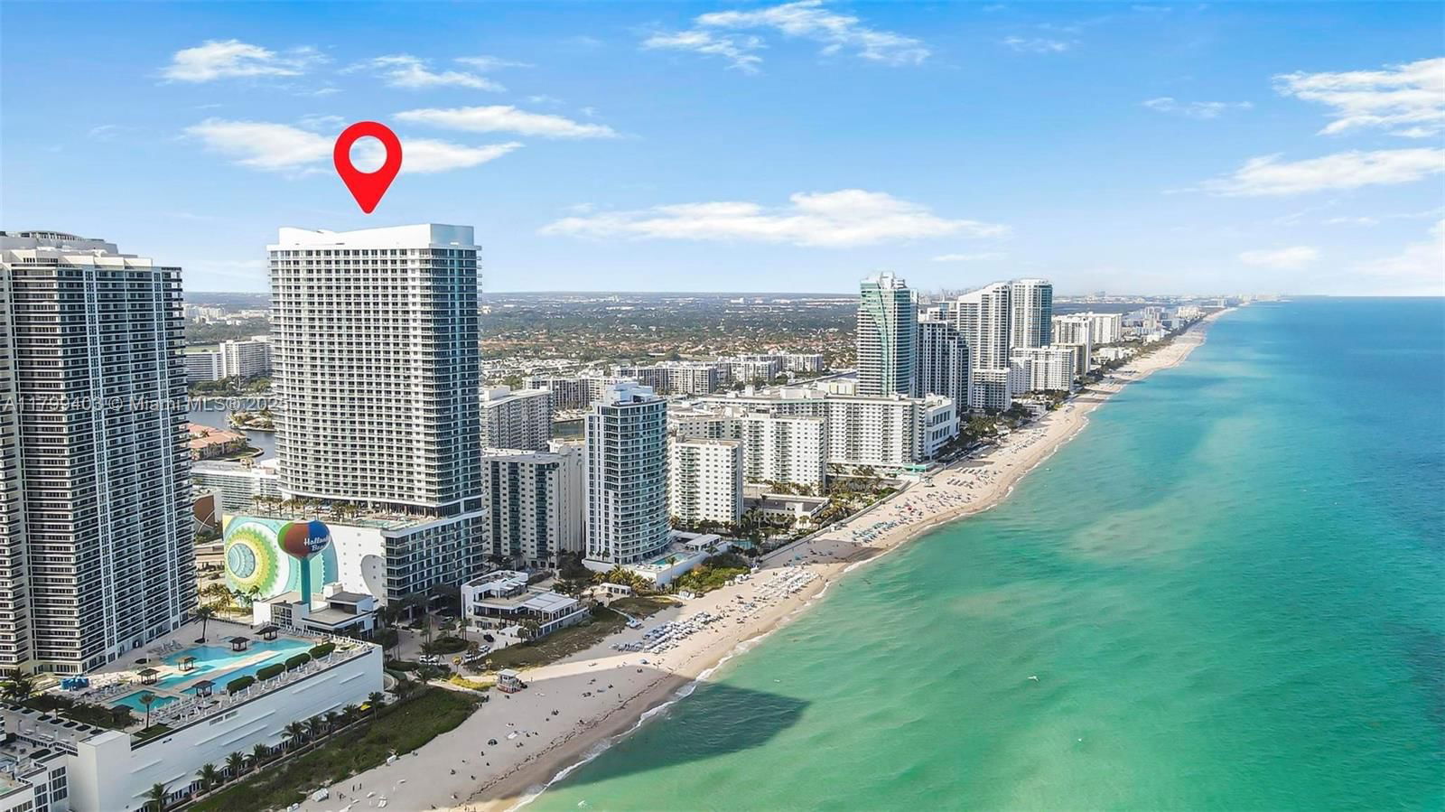 Real estate property located at 4111 Ocean Dr #2409, Broward, 4111 South Ocean Drive Co, Hollywood, FL