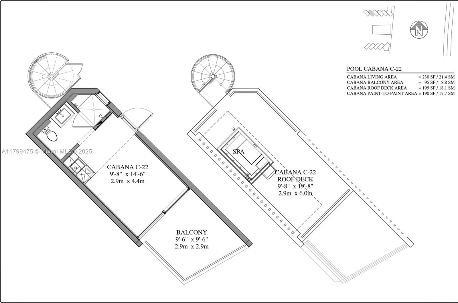 Real estate property located at 18501 Collins Avenue Cabana 22, Miami-dade, Turnberry Ocean Club, Sunny Isles Beach, FL