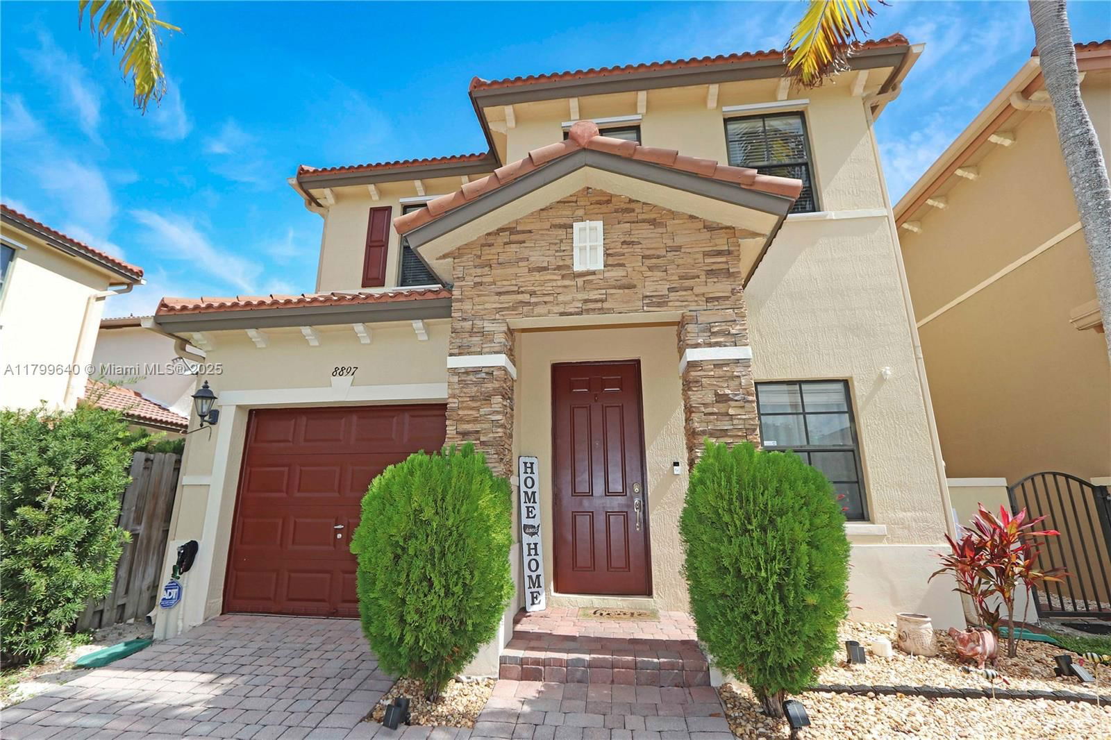 Real estate property located at 8897 229th St, Miami-dade, Trellis At Bayshore, Cutler Bay, FL