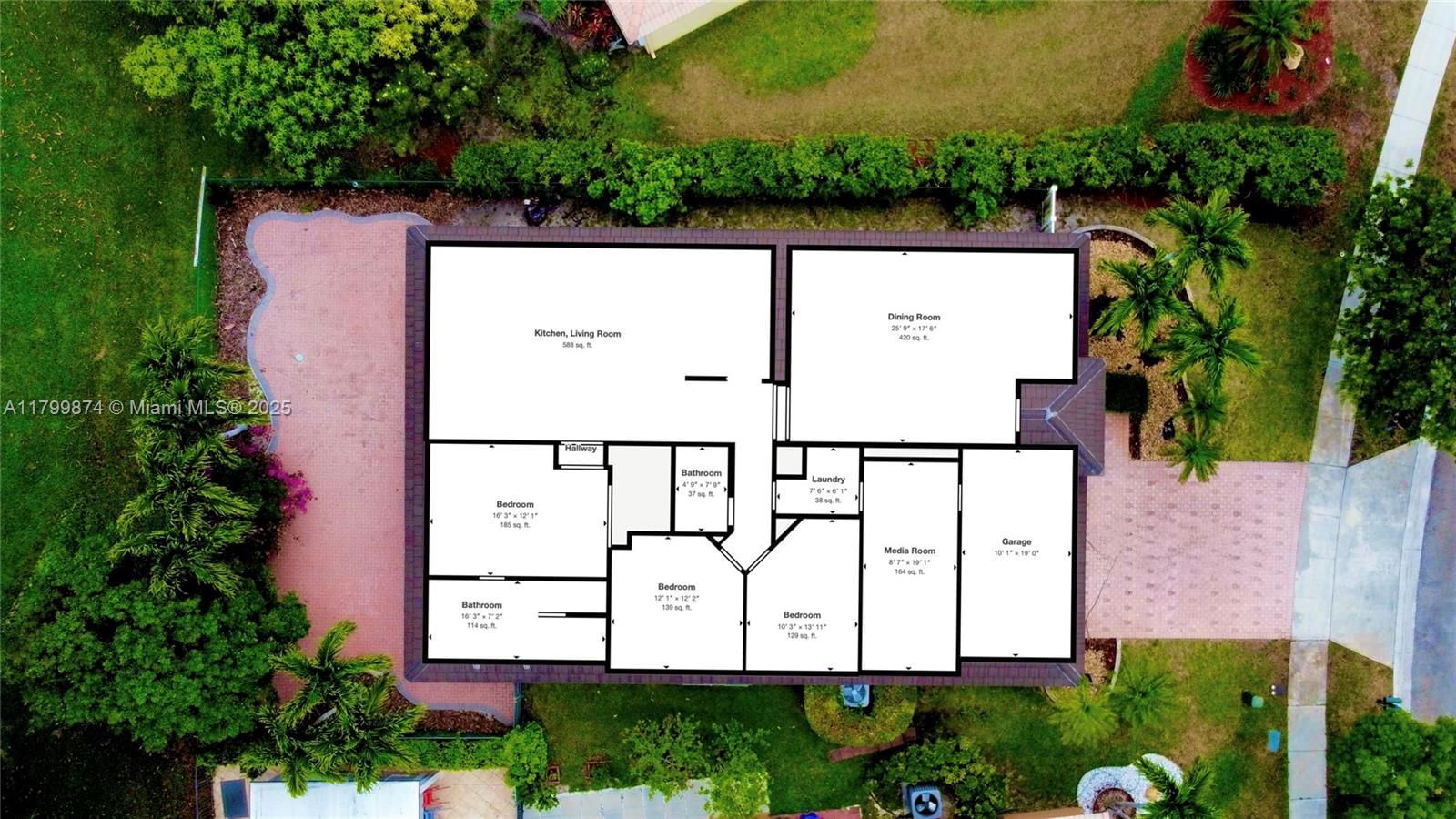 Real estate property located at 16597 1st St, Broward, Pembroke Shores, Pembroke Pines, FL