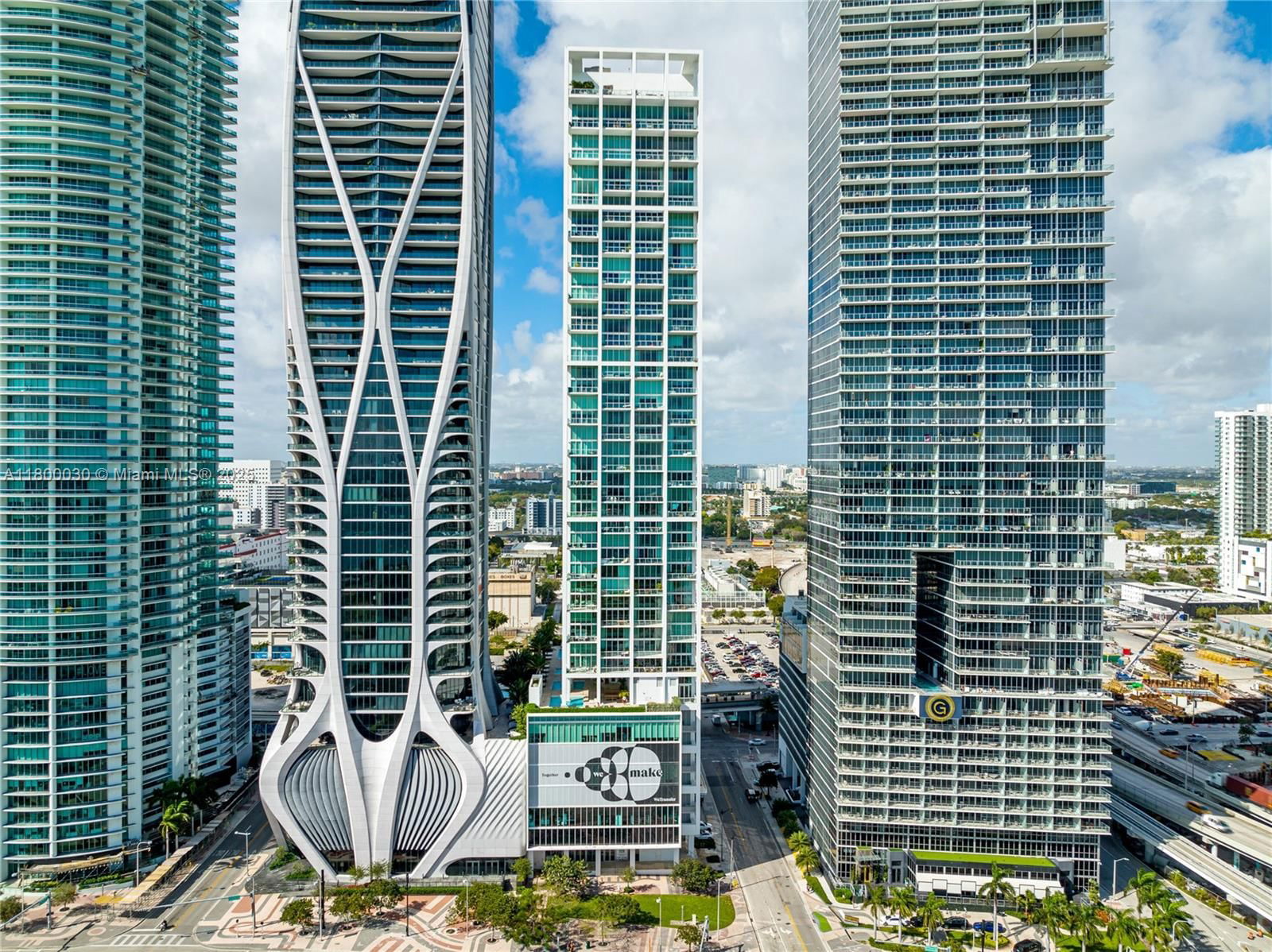 Real estate property located at 1040 Biscayne Blvd #3802, Miami-dade, Ten Museum Pk Residential, Miami, FL