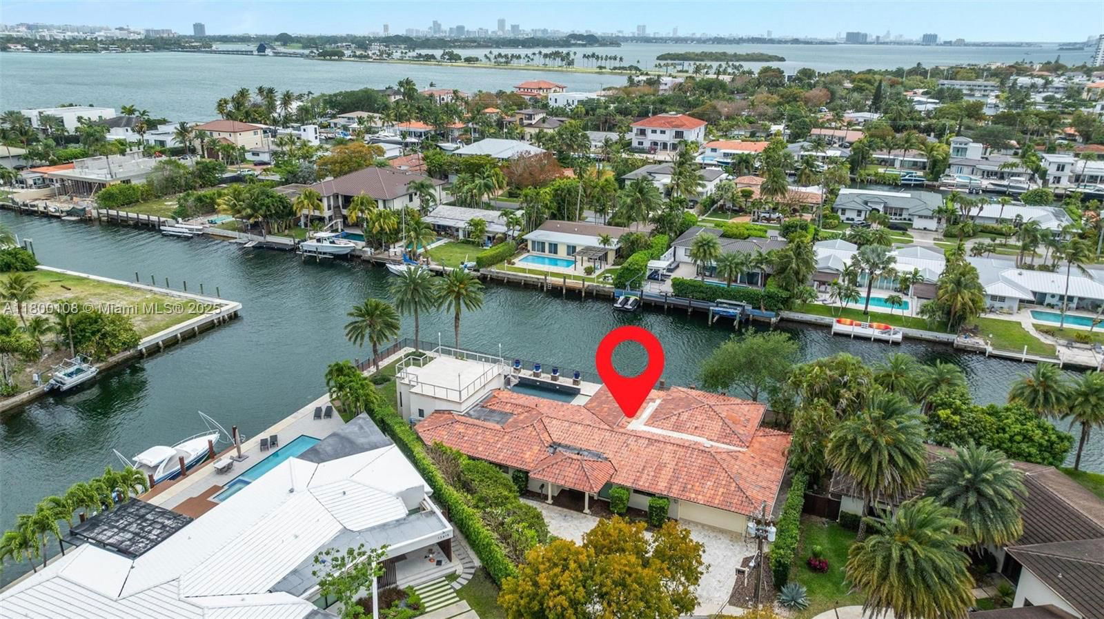 Real estate property located at 12605 Cyprus Rd, Miami-dade, Keystone Island No 3, North Miami, FL