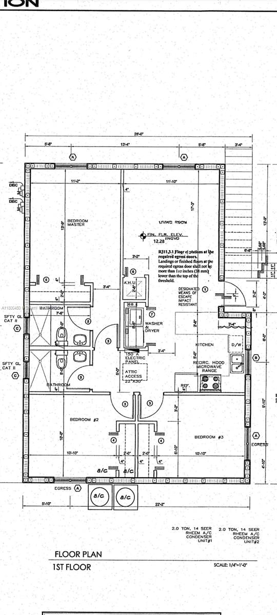 Real estate property located at 1411 40th St, Miami-dade, Cordova Park, Miami, FL