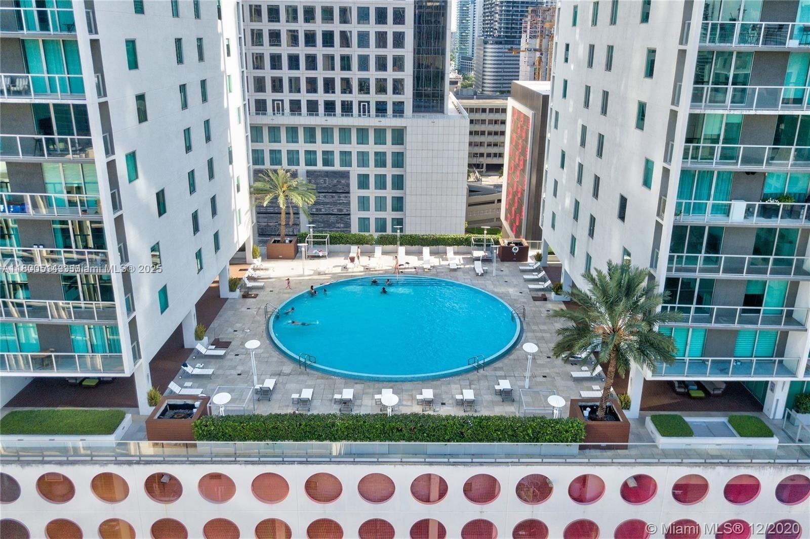 Real estate property located at 55 6th St #2304, Miami-dade, 500 Brickell West Condo, Miami, FL