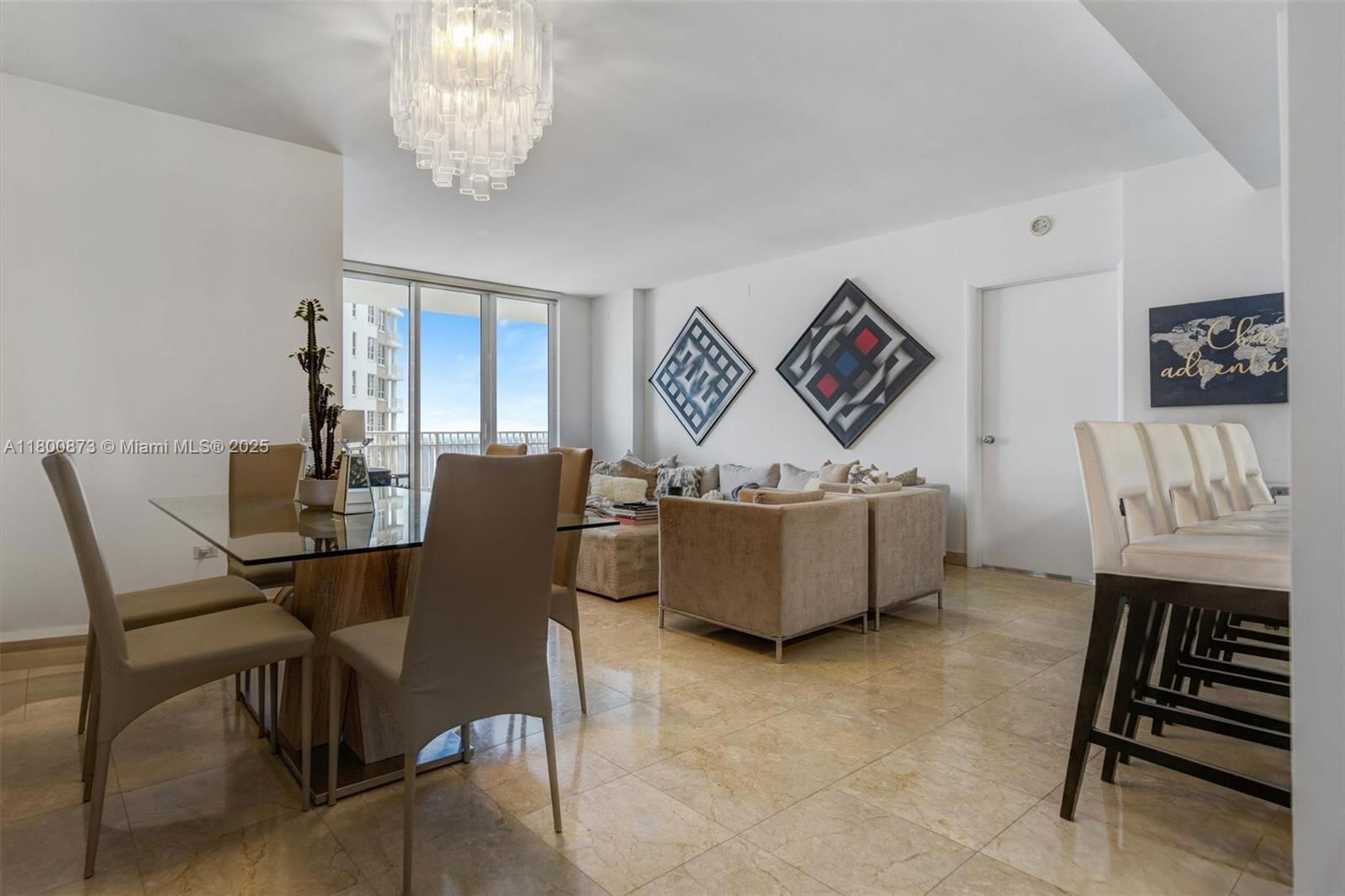 Real estate property located at 801 Brickell Key Blvd #1503, Miami-dade, Courts Brickell Key Condo, Miami, FL