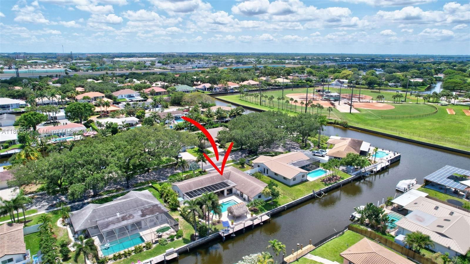 Real estate property located at 6001 18th St, Broward, Sala Del Mar, Plantation, FL