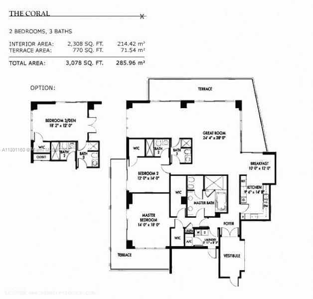 Real estate property located at 3101 Ocean Dr #801, Broward, Ocean Palms Condo, Hollywood, FL
