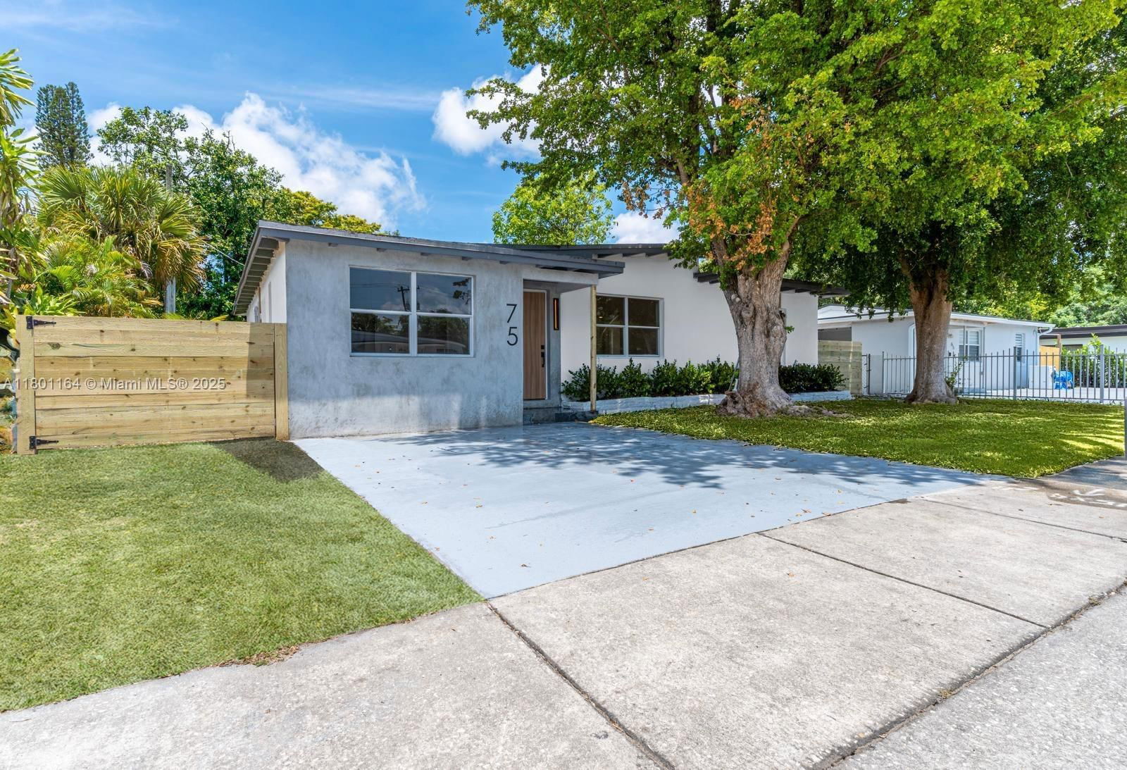 Real estate property located at 75 125th St, Miami-dade, Overbrook Shores, North Miami, FL