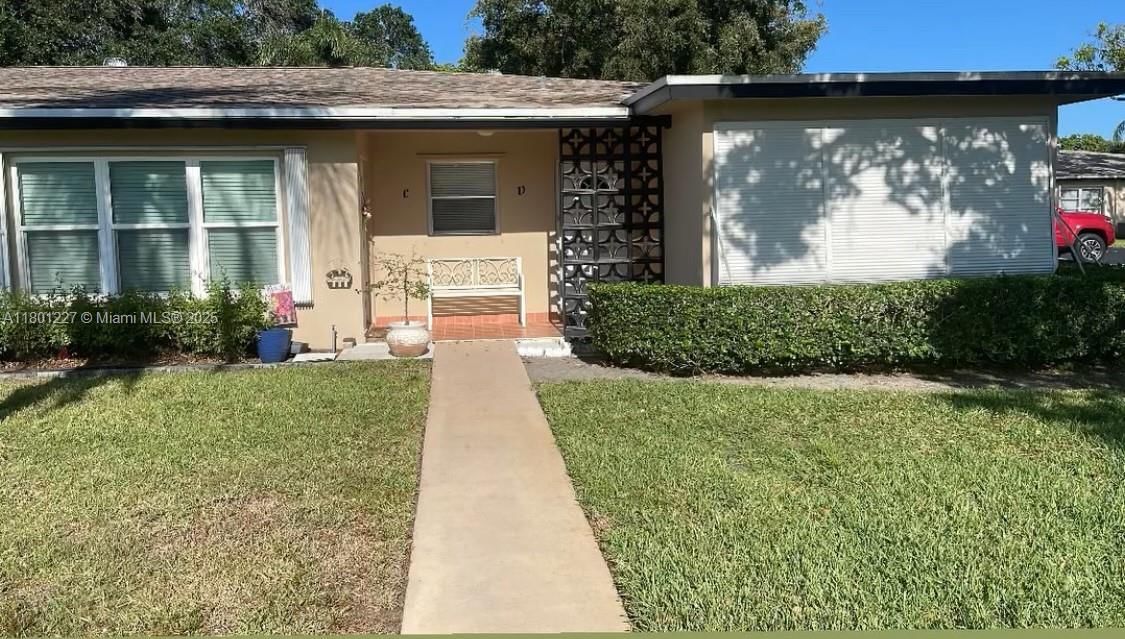 Real estate property located at 1022 Circle Dr. D, Palm Beach, High Point Of Delray Sec, Delray Beach, FL