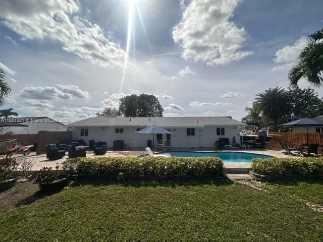 Real estate property located at 12821 10th Ct, Broward, Orange Tree Homes, Davie, FL
