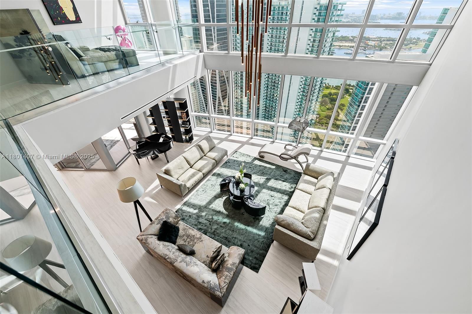 Real estate property located at 851 1st Ave PH 5401, Miami-dade, Paramount Miami Worldcent, Miami, FL