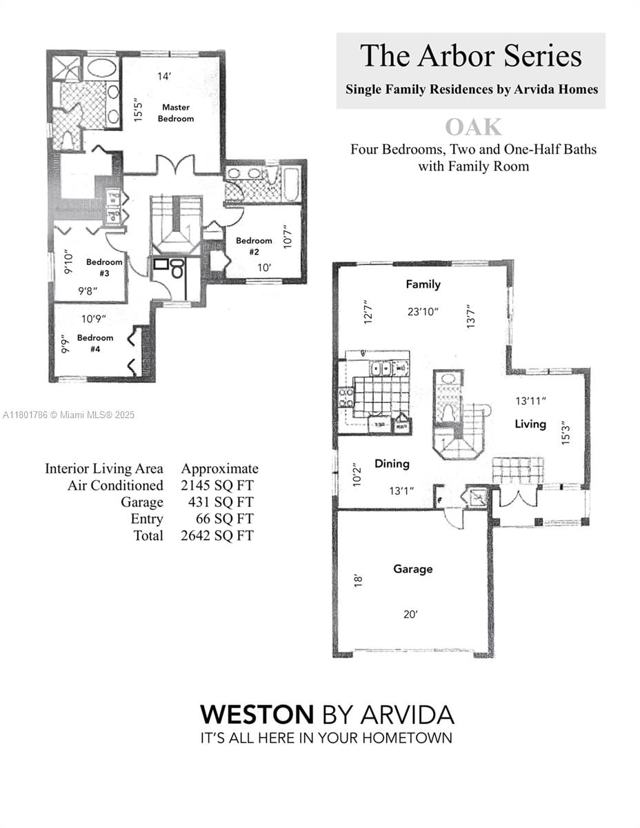 Real estate property located at 1192 Chinaberry Dr, Broward, Sector 2-parcels 1 2 3 4, Weston, FL