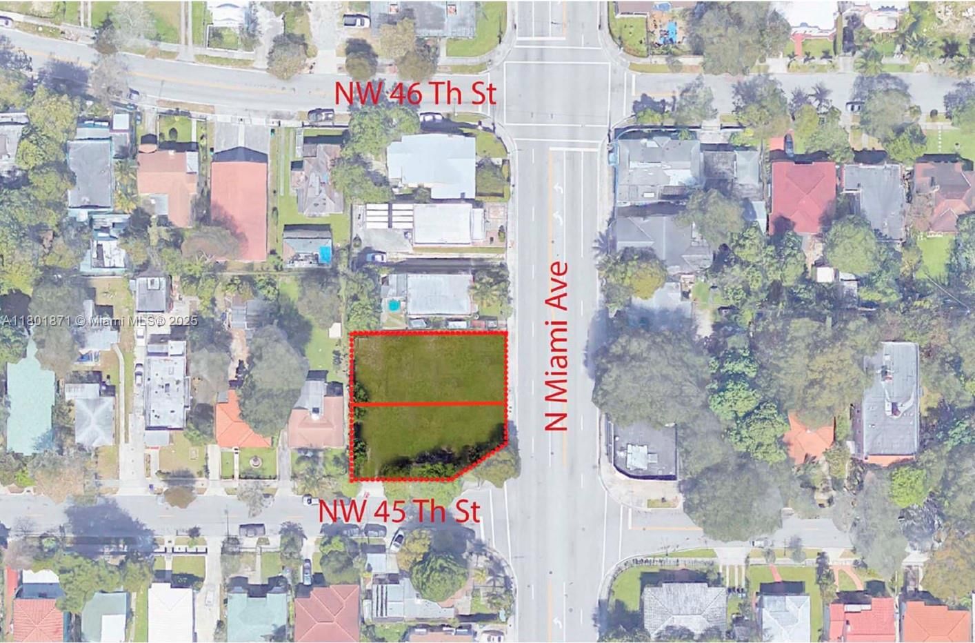 Real estate property located at 4500 Miami Ave, Miami-dade, Shadowlawn Extension Sub, Miami, FL