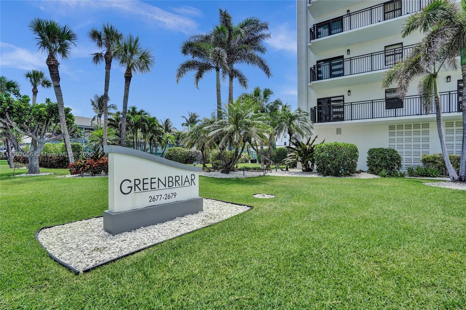 Real estate property located at 2679 Ocean Blvd #2B, Palm Beach, Greenbriar Condo, Boca Raton, FL