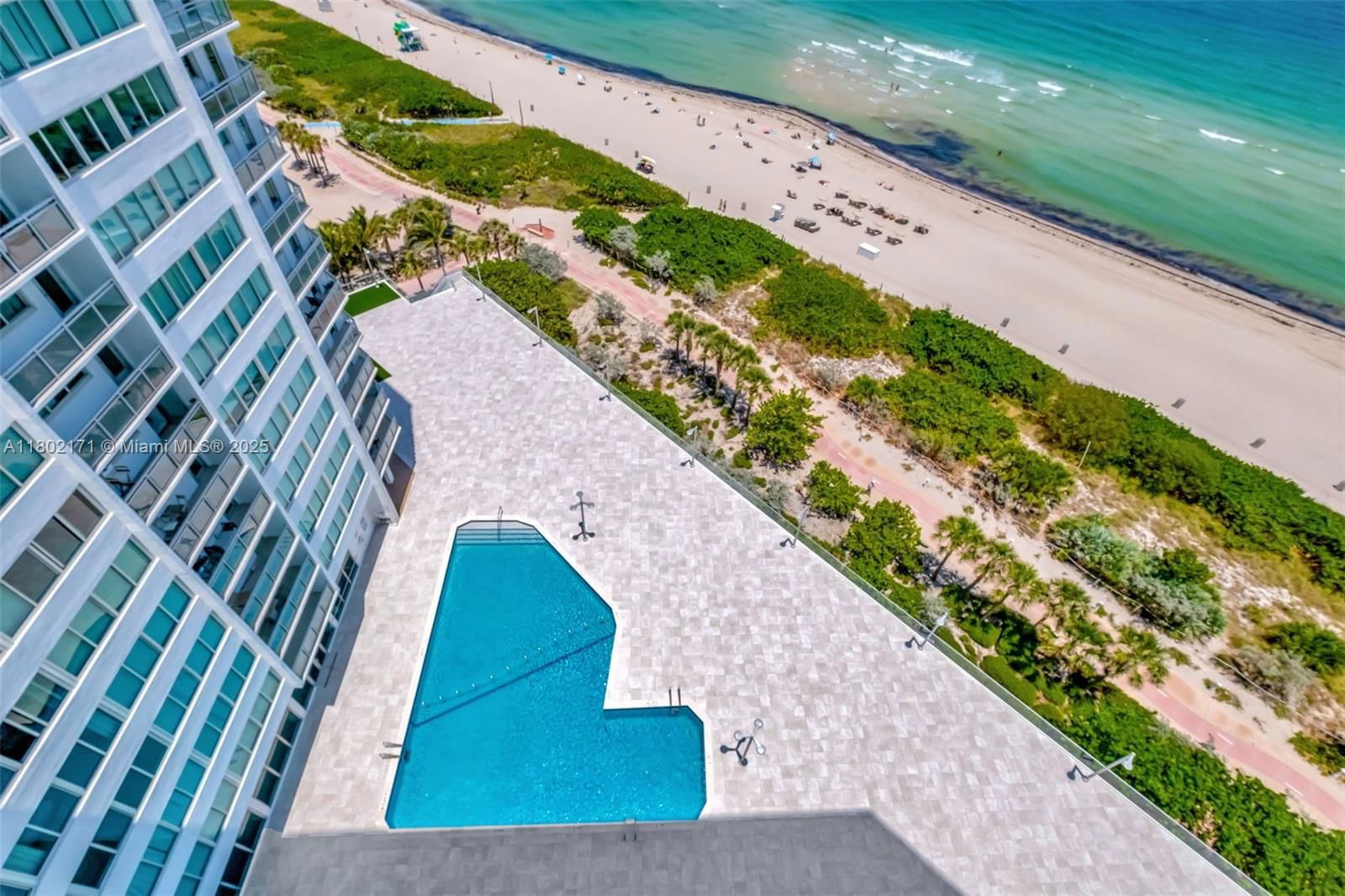 Real estate property located at 7135 Collins Ave #1614, Miami-dade, Burleigh House Condo, Miami Beach, FL
