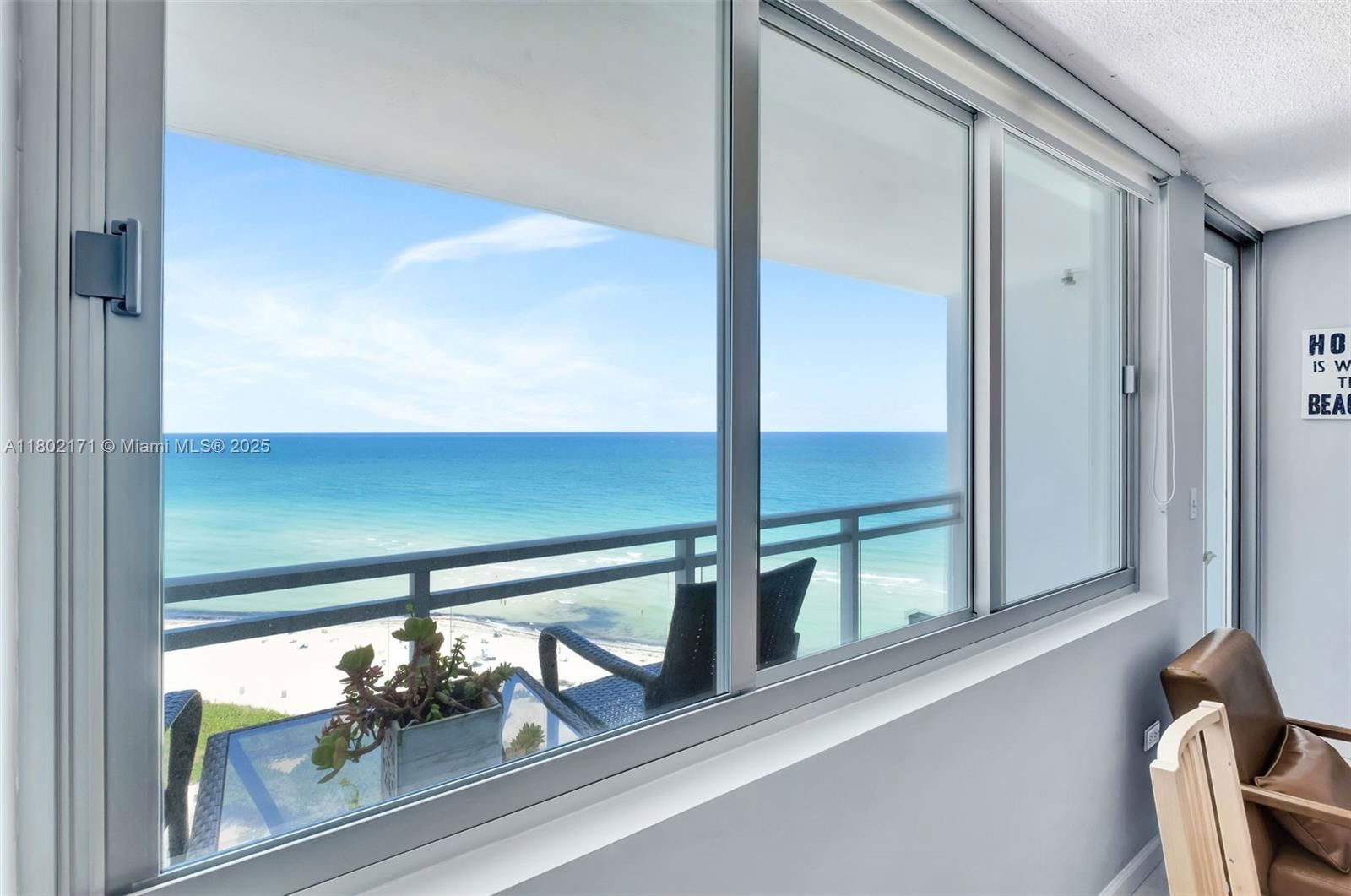 Real estate property located at 7135 Collins Ave #1614, Miami-dade, Burleigh House Condo, Miami Beach, FL