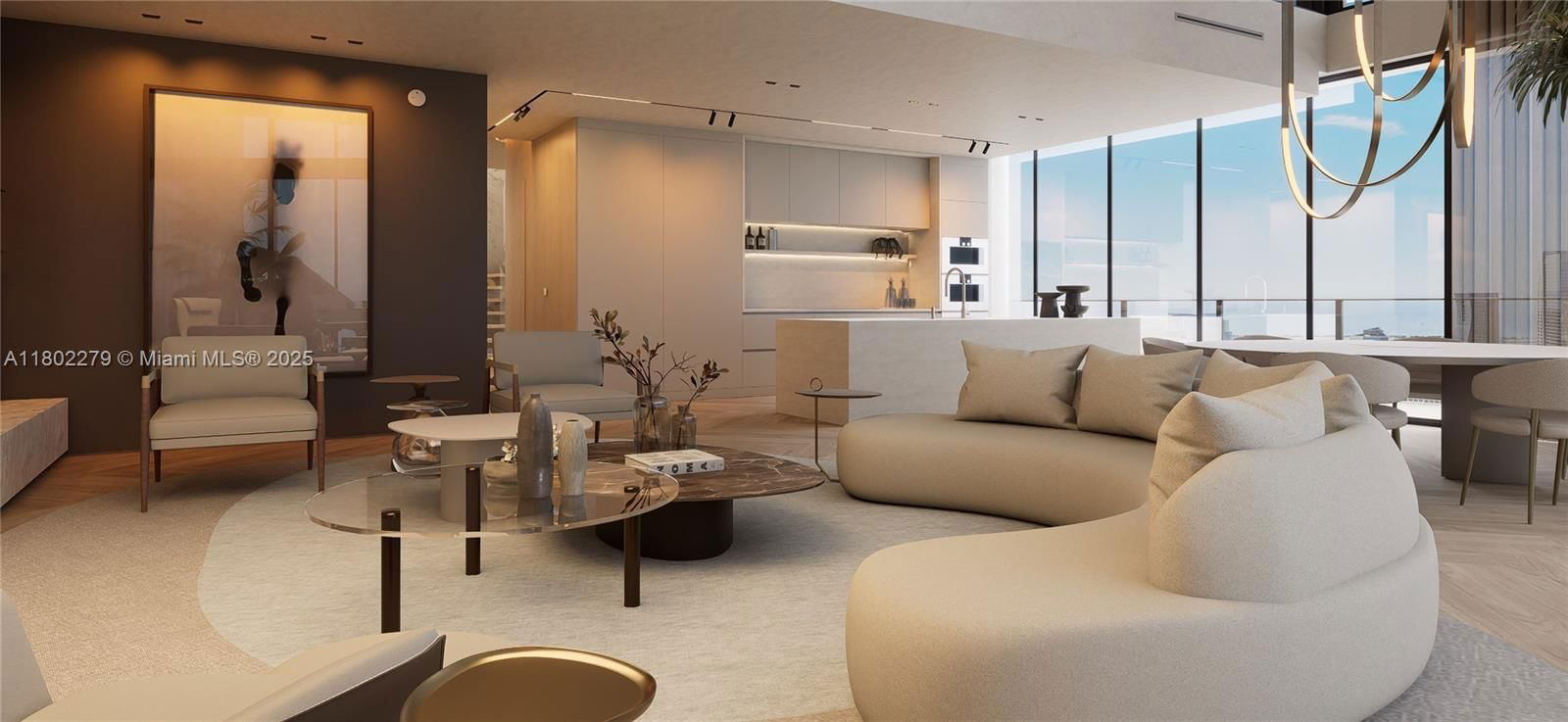 Real estate property located at 1000 Brickell Plz UPH6201, Miami-dade, Brickell Flatiron Condo, Miami, FL