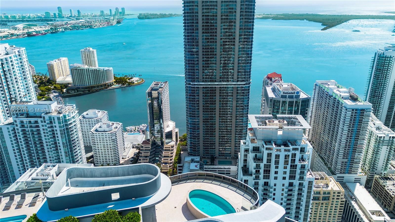 Real estate property located at 1000 Brickell Plz UPH6201, Miami-dade, Brickell Flatiron Condo, Miami, FL