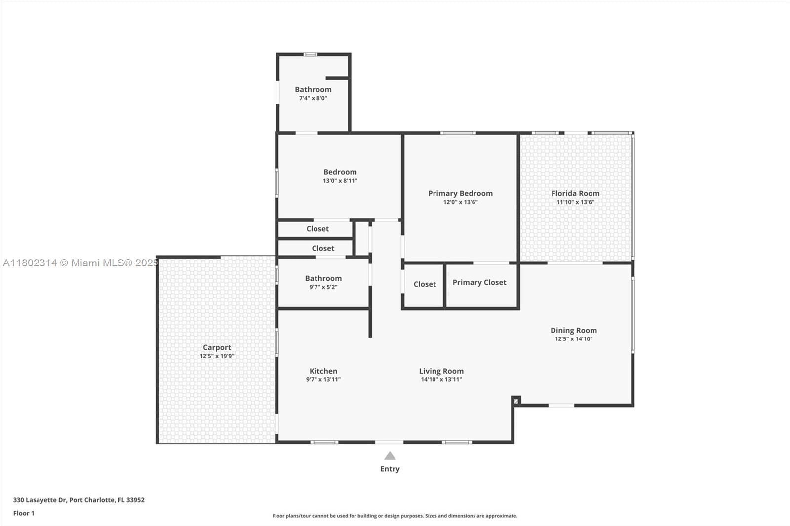 Real estate property located at 330 Lasayette Dr NE, Charlotte, Port Charlotte Sec 2, Port Charlotte, FL