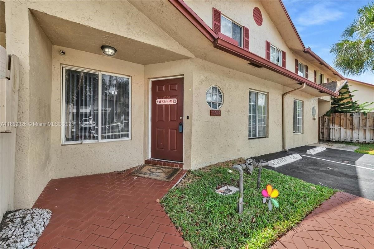 Real estate property located at 9765 37th St, Broward, Welleby Unit Thirteen, Sunrise, FL