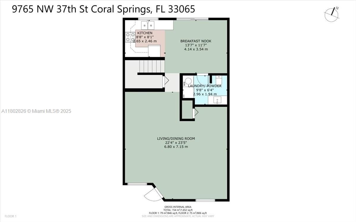 Real estate property located at 9765 37th St, Broward, Welleby Unit Thirteen, Sunrise, FL