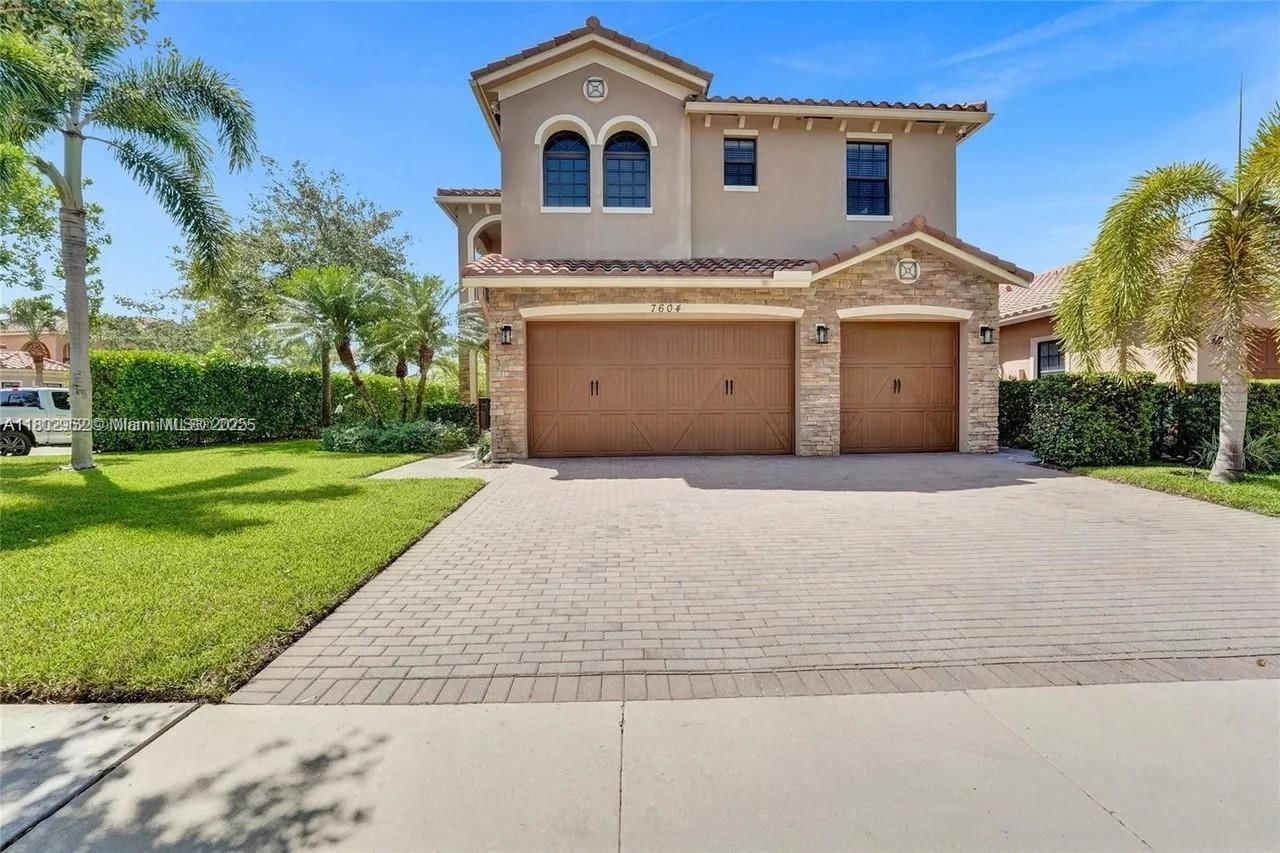 Real estate property located at 7604 113th Ave, Broward, Parkland Reserve, Parkland, FL