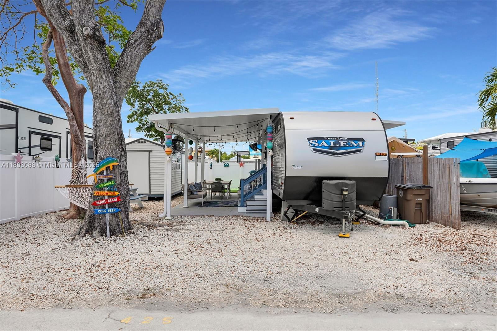 Real estate property located at 325 Calusa Street Lot 425, Monroe, Calusa Campground, Key Largo, FL