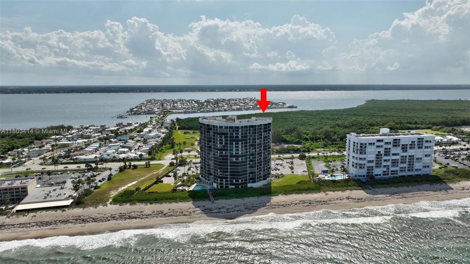 Real estate property located at 9650 Ocean Dr #2003, St Lucie, Princess Of Hutchinson Is, Jensen Beach, FL