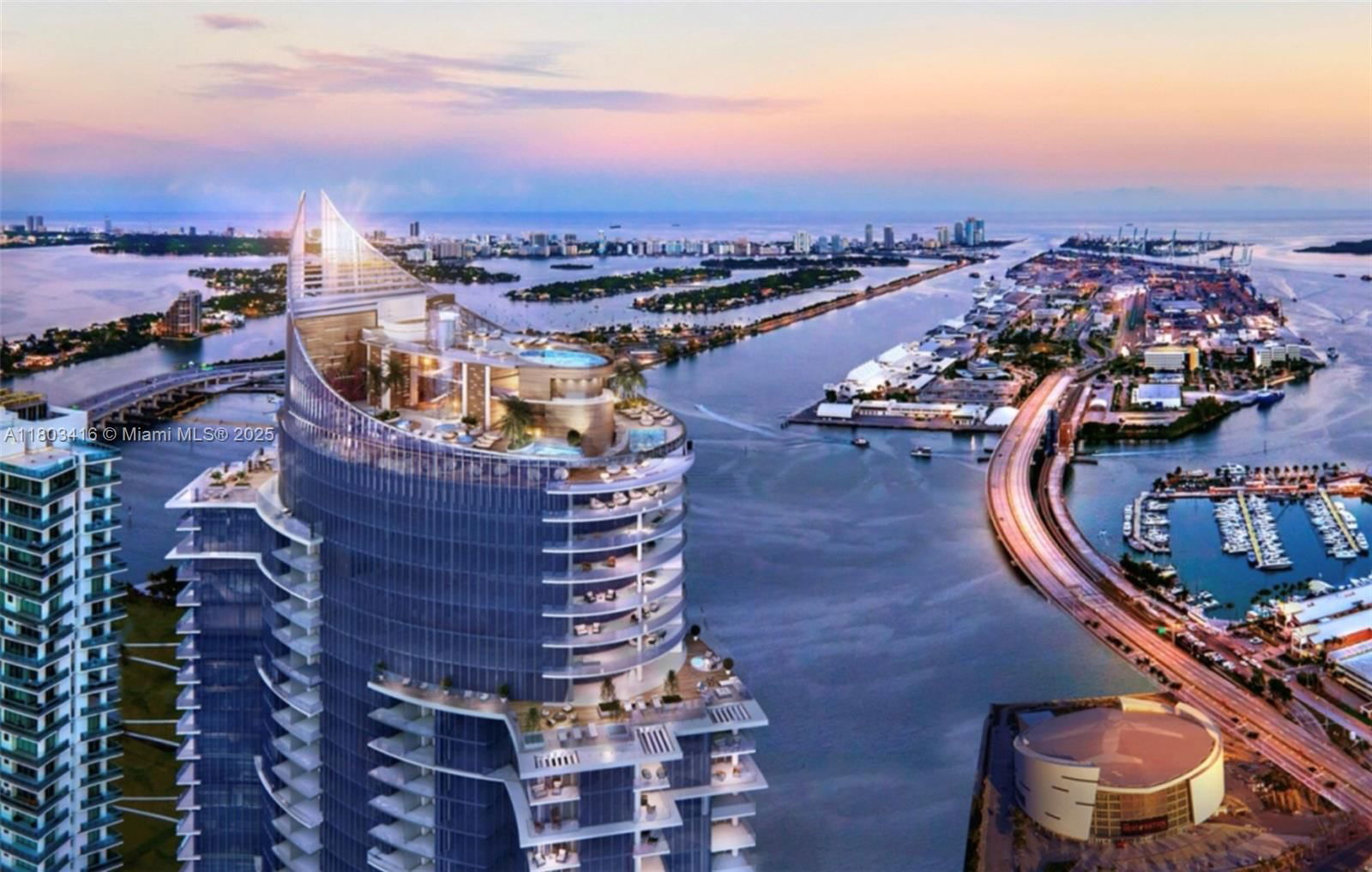Real estate property located at 851 1st Ave #3700, Miami-dade, Paramount Miami Worldcent, Miami, FL