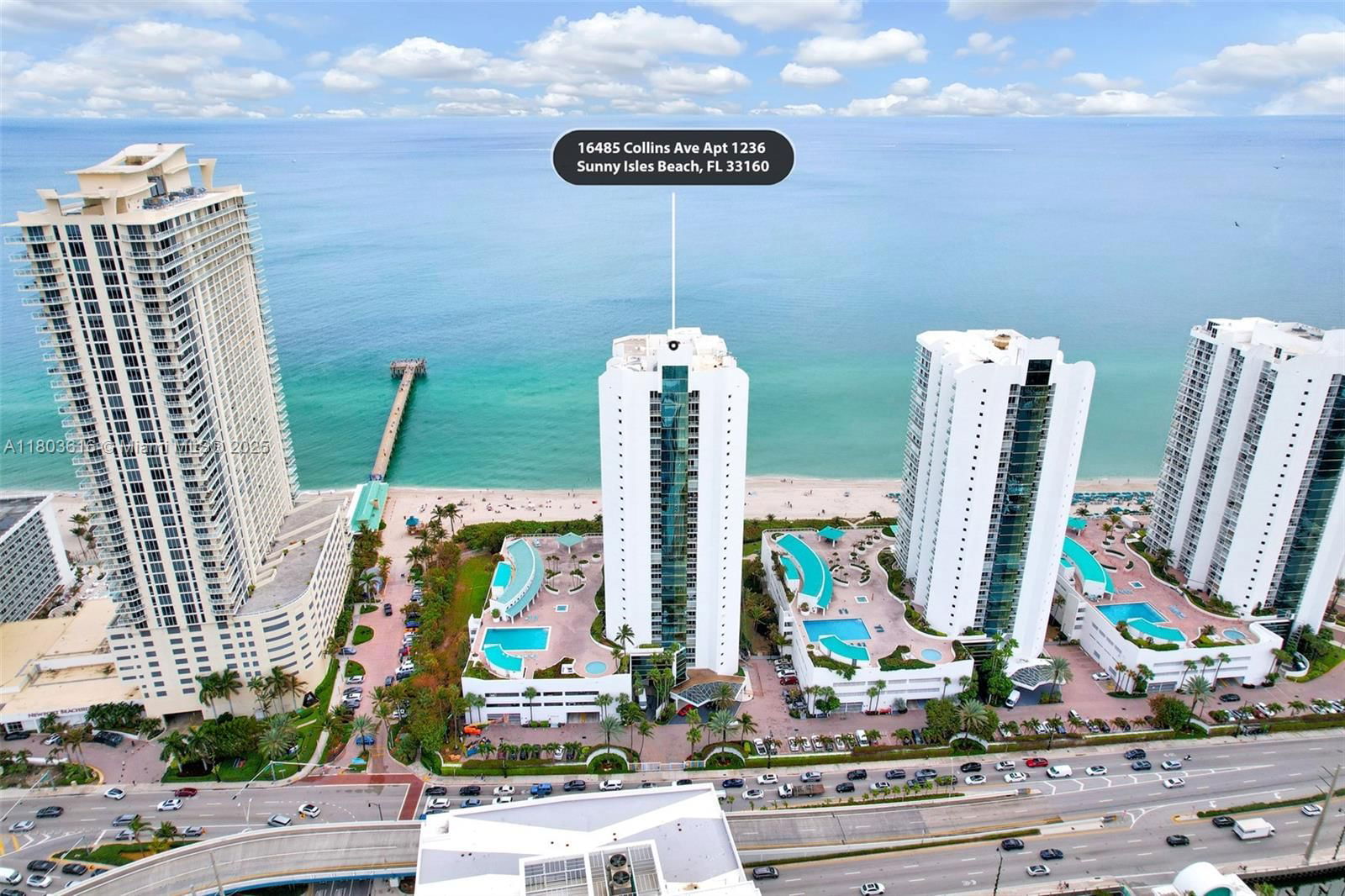 Real estate property located at 16485 Collins Ave #1236- Corner unit -OCEAN, Miami-dade, Oceania Iii Condo, Sunny Isles Beach, FL